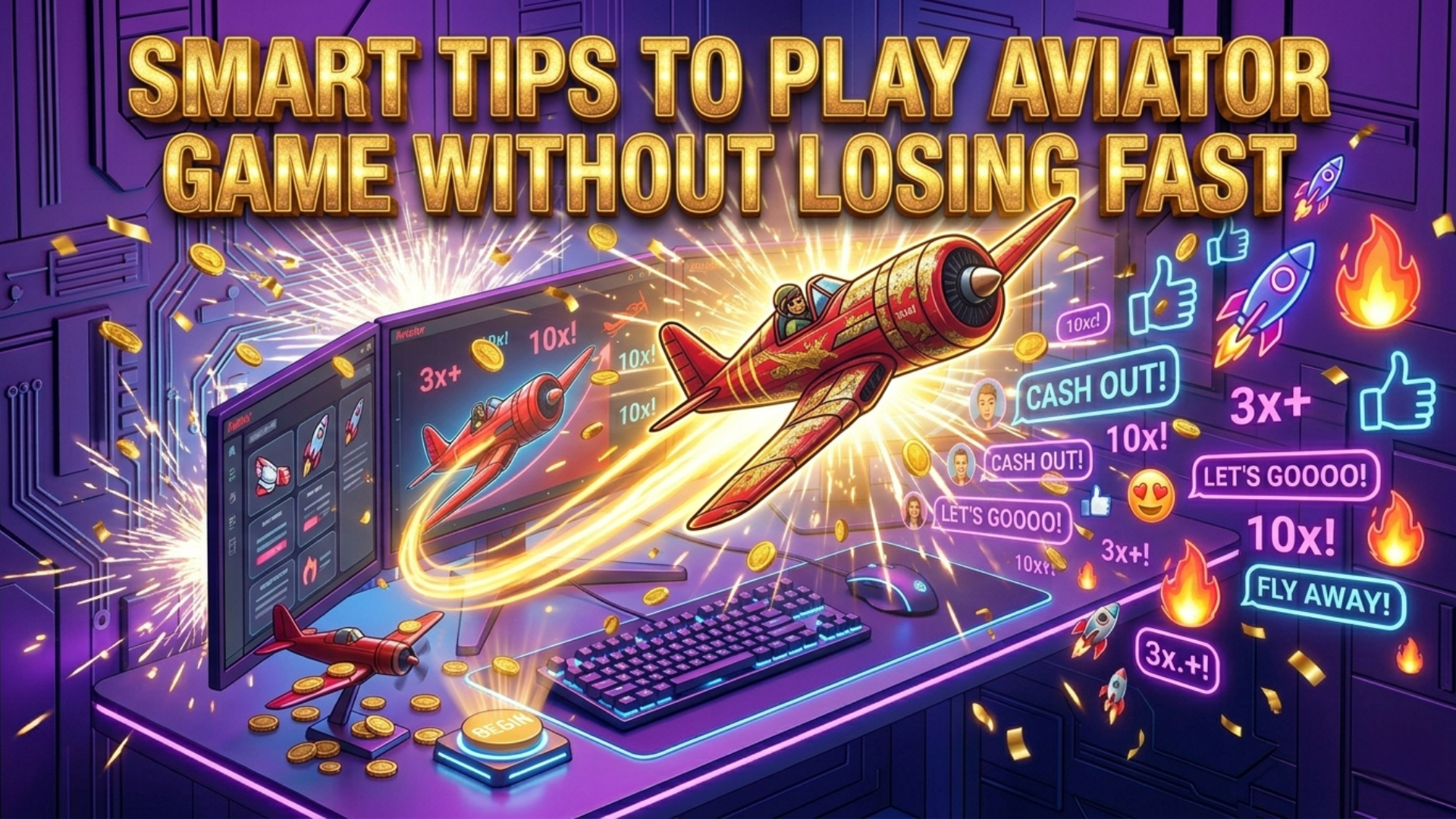 Smart Tips to Play Aviator Game Without Losing Fast
